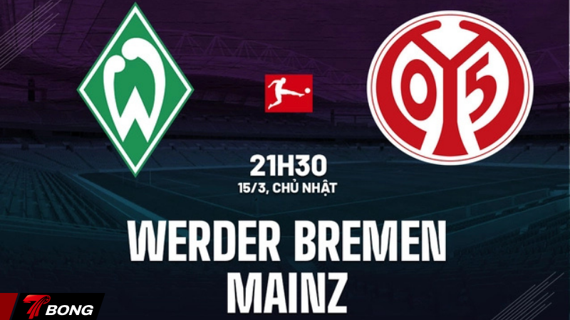 Nhận Định Werder Bremen vs Mainz.